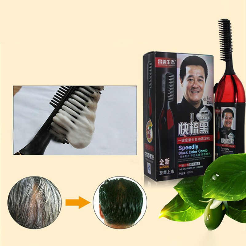 Lược nhuộm tóc thông minh 1 nút bấm tiện dụng