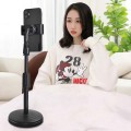 Giá đỡ có chân đế, kẹp điện thoại để bàn đa năng tiện dụng xoay 270 độ