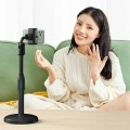 Giá đỡ có chân đế, kẹp điện thoại để bàn đa năng tiện dụng xoay 270 độ