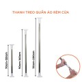 Thanh treo đồ đa năng không cần khoan vít, Thanh 70-120cm	