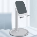 Giá đỡ điện thoại máy tính bảng để bàn hợp kim nhôm cao cấp, Màu bạc