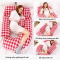 Gối ôm bà bầu hình chữ G giảm đau mỏi tiện dụng