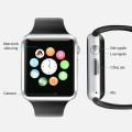Đồng hồ thông minh Smart Watch gắn sim độc lập nghe gọi, Màu đỏ