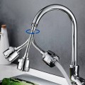 Đầu vòi rửa chén tăng áp xoay 360 độ phù hợp mọi loại vòi rửa