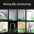 Đầu vòi rửa chén tăng áp xoay 360 độ phù hợp mọi loại vòi rửa