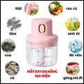 Máy xay mini cầm tay thông minh sạc điện