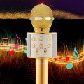 Micro karaoke cầm tay không dây tích hợp loa bluetooth