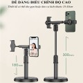 Giá đỡ 2 điện thoại để bàn tự điều chỉnh cao thấp