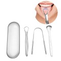 Dụng cụ vệ sinh lưỡi loại bỏ hôi miệng bằng thép không gỉ