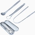 Dụng cụ vệ sinh lưỡi loại bỏ hôi miệng bằng thép không gỉ