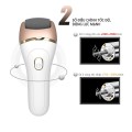 Máy chà gót chân, tẩy tế bào chết 3 đầu sạc pin tiện lợi