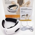 Máy massage cổ vai gáy 3D xung điện 6 chế độ kích hoạt mô sâu, Máy massage + 2 miếng dán