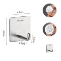 Combo 10 móc treo dán tường chịu lực chất liệu hợp kim không gỉ