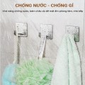 Combo 10 móc treo dán tường chịu lực chất liệu hợp kim không gỉ