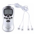 Máy massage xung điện 4 miếng dán 6 chế độ đa năng, Máy massage + 4 miếng dán