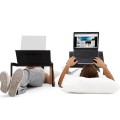 Bàn kê laptop chuyên dụng, tích hợp quản tản nhiệt và bàn kê chuột tiện lợi