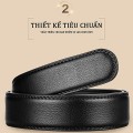 Thắt lưng da nam lịch lãm có khóa cài chắc chắn