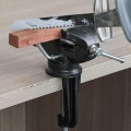 Ê tô kẹp bàn mâm xoay chịu nhiệt tốt, Loại ê tô mở miệng 6cm
