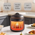 Nồi cơm điện mini nấu đa năng chống dính 600W