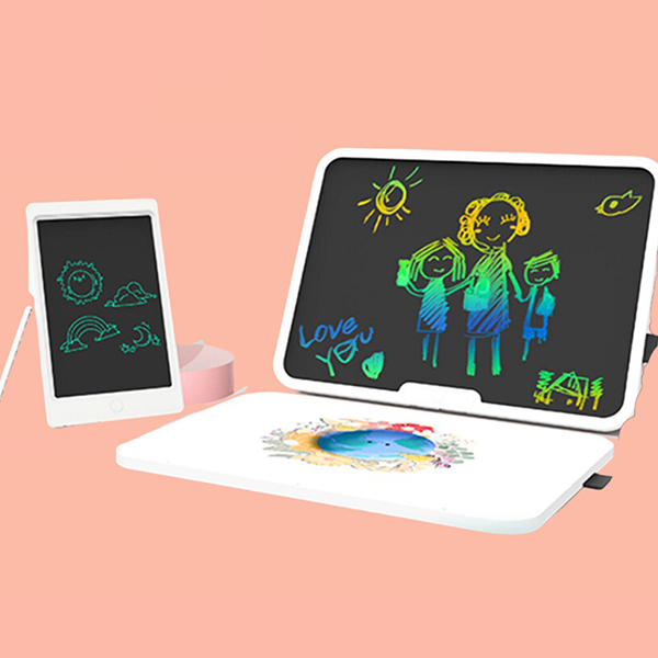 Bảng vẽ tự xóa điện tử đa sắc 16 inch gọn nhẹ