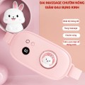 Đai chườm ủ bụng 3 mức nhiệt giữ ấm cho phụ nữ khi đến kì
