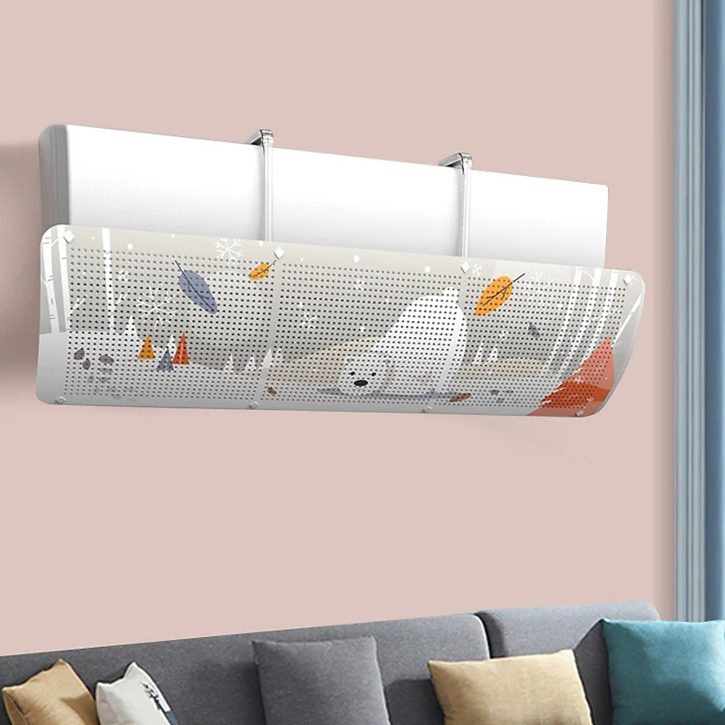 Tấm chắn gió, chuyển đổi hướng gió máy lạnh lắp đặt đơn giản