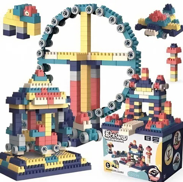 Bộ đồ chơi lego lắp ráp 520 chi tiết cho bé thoả sức sáng tạo