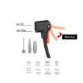 Bơm xe đa năng dùng cho mọi loại xe, gấp gọn tiện dụng