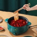 Nồi lẩu điện đa năng chống dính kèm xửng hấp