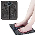 Thảm massage chân xung điện 8 chế độ có màn hình led hiện đại, giảm căng thẳng