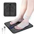 Thảm massage chân xung điện 8 chế độ có màn hình led hiện đại, giảm căng thẳng
