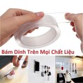 Băng keo siêu dính 2 mặt trong suốt chịu lực siêu tốt