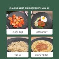 Chảo nướng vân đá không dầu size 34cm chống dính
