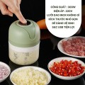 Máy xay mini tỏi ớt không dây cầm tay đa năng
