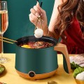Nồi lẩu điện mini chống dính 2 tầng kèm giá hấp tiện lợi
