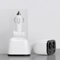 Bộ chia tẩu sạc ô tô 2 cổng, 2 usb đa năng có màn hình led