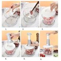 Máy xay thịt, rau củ quả bằng tay dễ dàng sử dụng