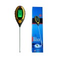 Máy đo điện tử độ PH đất 4 trong 1, đo PH, độ ẩm, ánh sáng, nhiệt độ