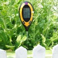 Máy đo điện tử độ PH đất 4 trong 1, đo PH, độ ẩm, ánh sáng, nhiệt độ