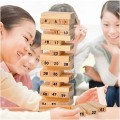 Bộ đồ chơi rút gỗ 54 thanh kèm 4 xúc xắc rèn sự tập trung cho bé