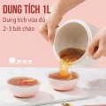 Nồi hầm cháo chậm cách thuỷ 1L cao cấp