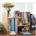 Kệ gỗ để sách mini tự tháo lắp siêu tiện lợi