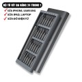 Bộ tua vít đa năng mini 24 đầu chất liệu thép từ tính