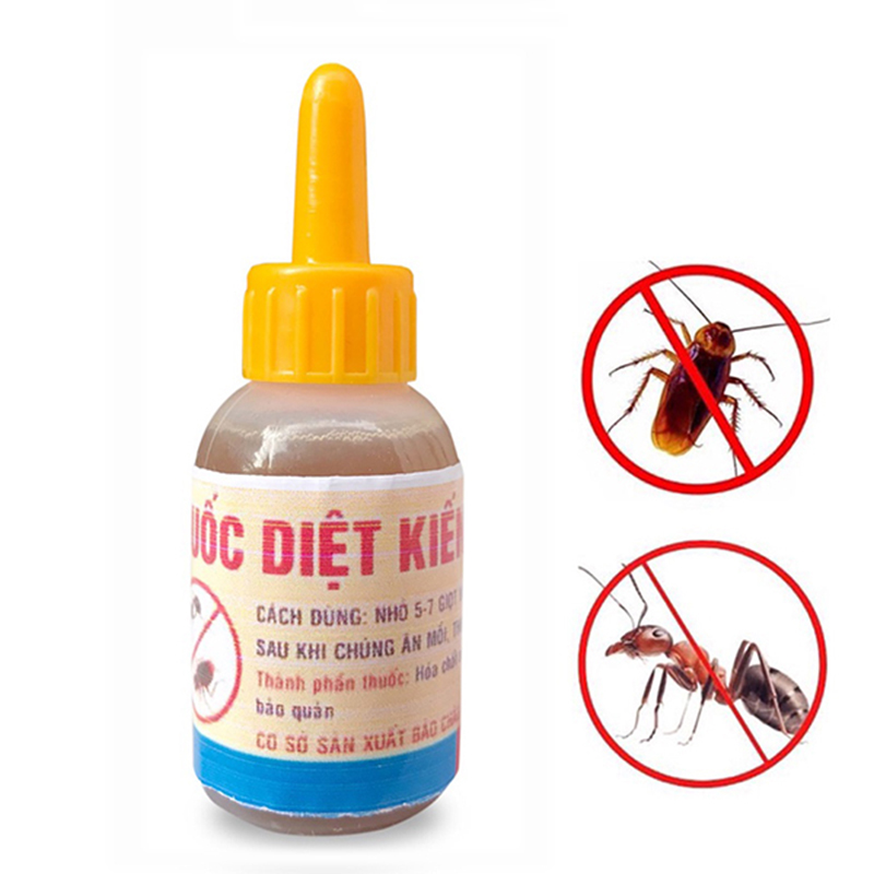 Combo 5 chai diệt kiến gián sinh học an toàn cho hộ gia đình- 10ml