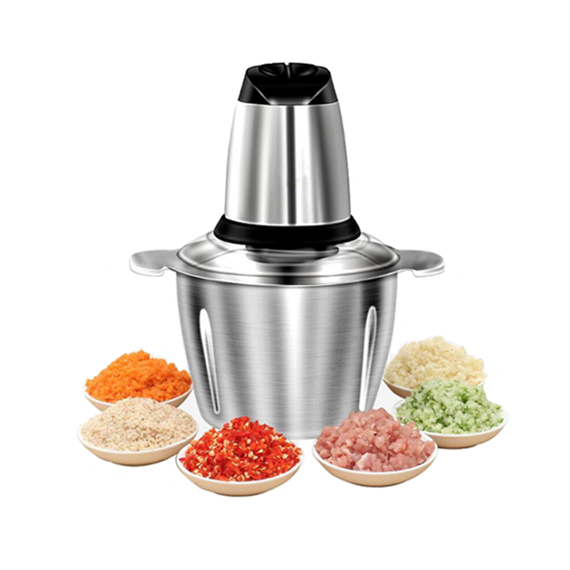 Máy xay thịt QG-001 inox đa năng 4 lưỡi siêu khoẻ, siêu bền
