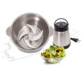 Máy xay thịt QG-001 inox đa năng 4 lưỡi siêu khoẻ, siêu bền