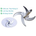 Máy xay thịt QG-001 inox đa năng 4 lưỡi siêu khoẻ, siêu bền