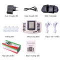 Máy massage xung điện trị liệu 6 miếng dán đa năng, Máy massage + 6 miếng dán