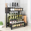 Kệ đựng gia vị 2 tầng sơn tĩnh điện chịu lực tốt