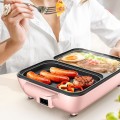 Nồi lẩu nướng mini 2 trong 1 siêu tiện lợi